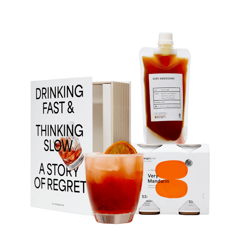 Booze Book Volume 1: Drinking Fast & Thinking Slow - StrangeLove