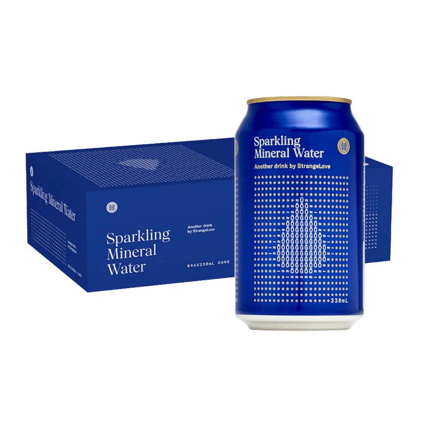 Sparkling Australian Mineral Water 330ml x 24 - StrangeLove