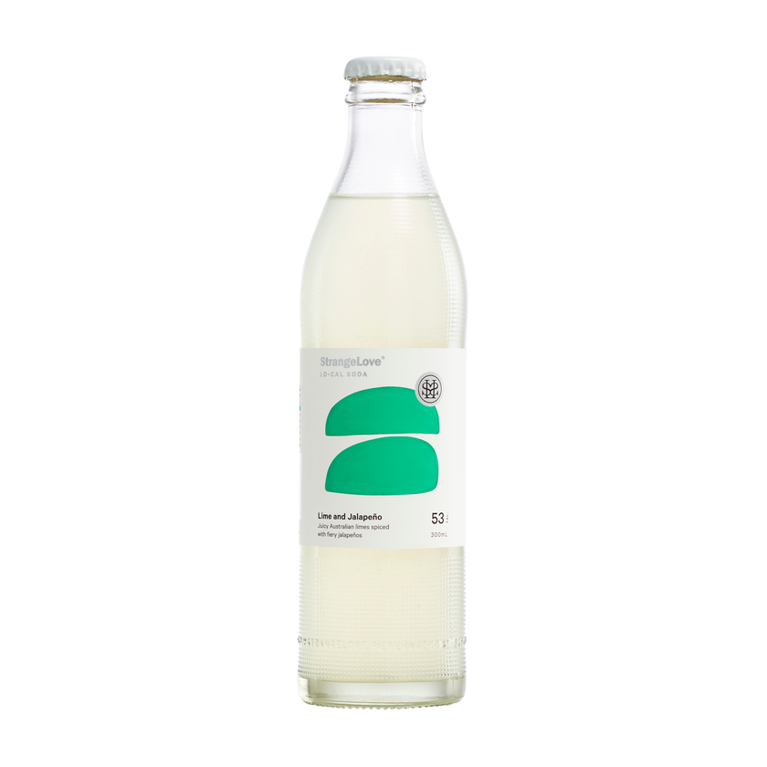 Lime & Jalapeño Lo-Cal Soda 300ml x 24