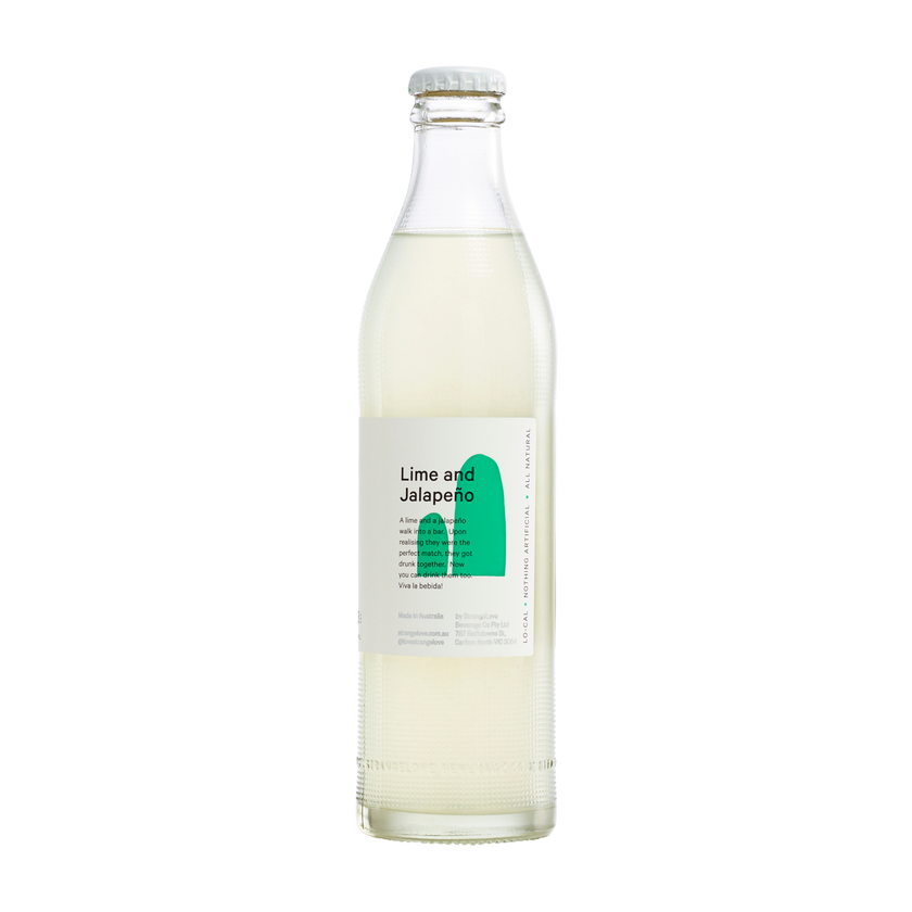 Lime & Jalapeño Lo-Cal Soda 300ml x 24