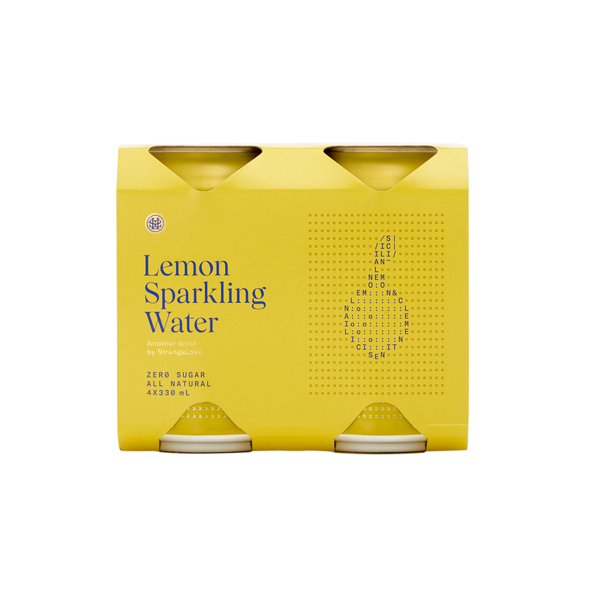 Lemon Sparkling Water 330ml x 24