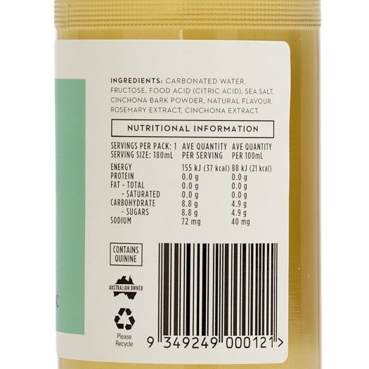 Dirty Tonic 180ml x 24 - StrangeLove