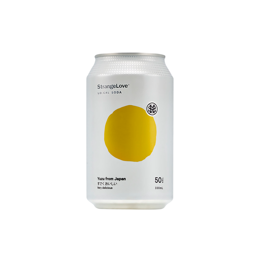 Yuzu Lo-Cal Soda 330ml Cans x 24