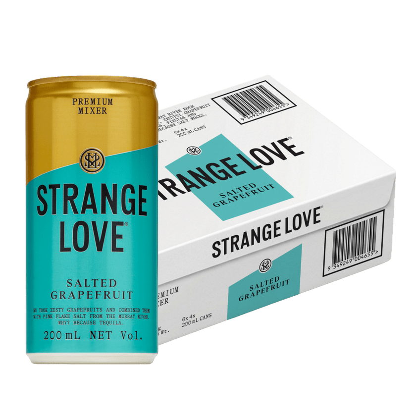 200ml - CANS - Salted Grapefruit / 6x4 Pack - StrangeLove