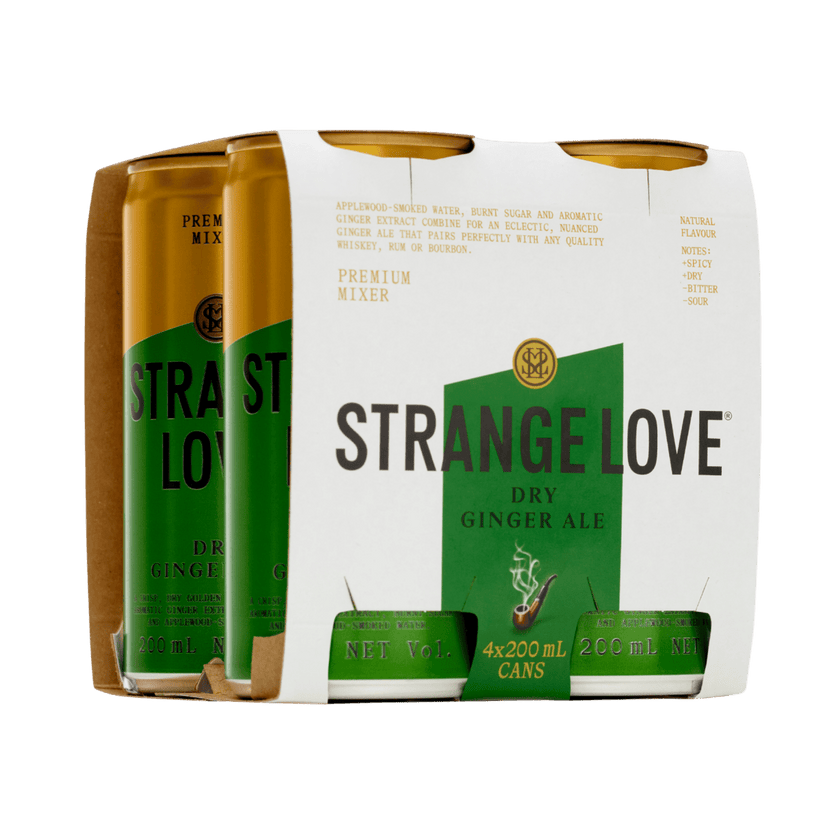 200ml Ginger Ale Dry / 24 Pack - StrangeLove