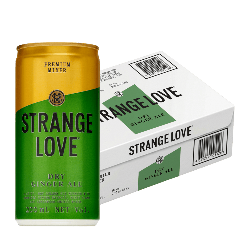 200ml Ginger Ale Dry / 24 Pack - StrangeLove
