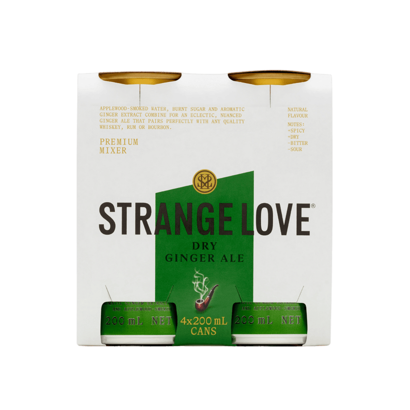 200ml Ginger Ale Dry / 24 Pack - StrangeLove