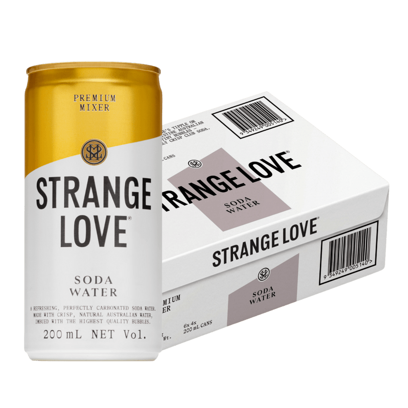 200ml Soda Water / 24 Pack - StrangeLove