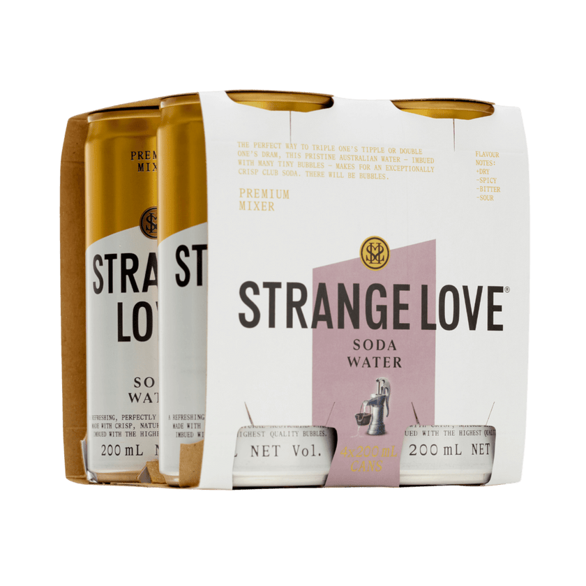 200ml Soda Water / 24 Pack - StrangeLove