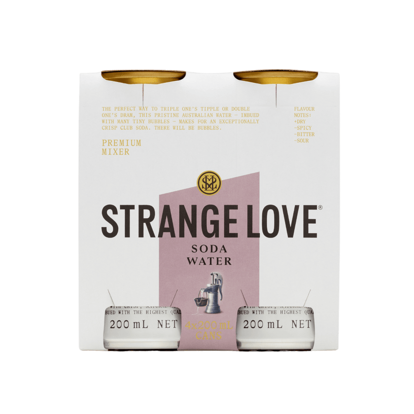 200ml Soda Water / 24 Pack - StrangeLove