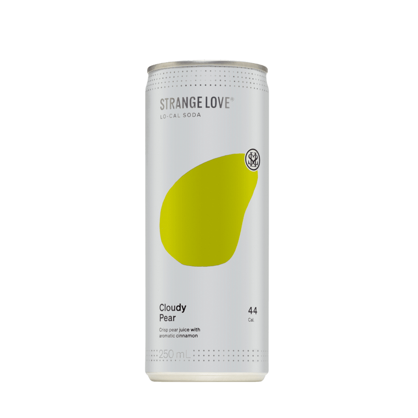 250ml Cloudy Pear Lo-Cal Soda / 24 Pack - StrangeLove