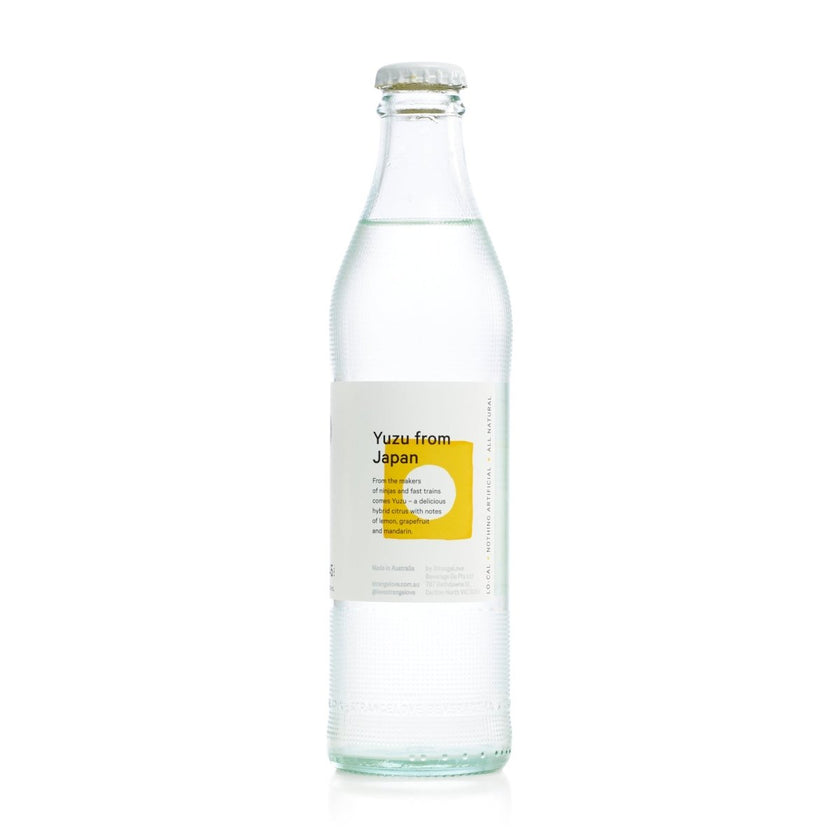 300ml - GLASS - Yuzu From Japan - Lo-Cal Soda / 6x4 Pack - StrangeLove