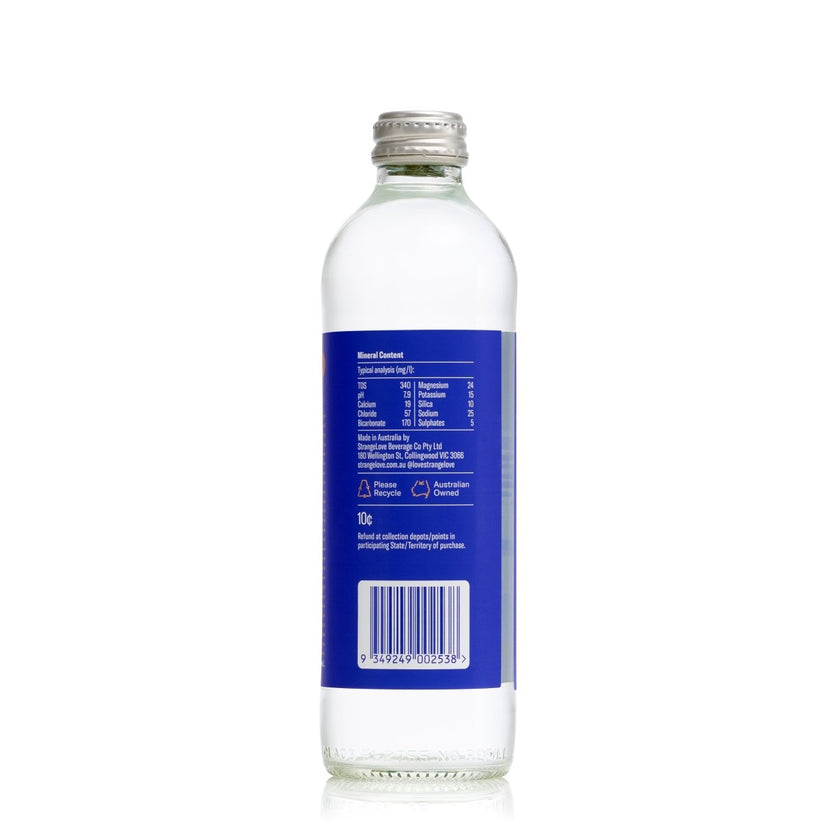 350ml - GLASS - Mineral Water - Sparkling / 24-Pack - StrangeLove