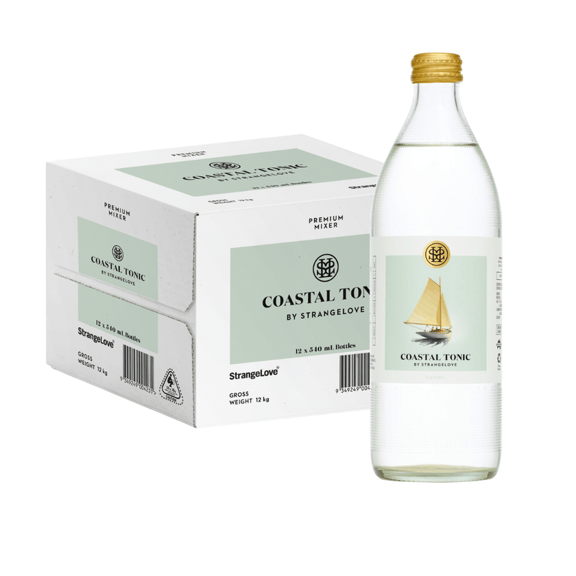 540ml - GLASS - Coastal Tonic / 12-Pack - StrangeLove