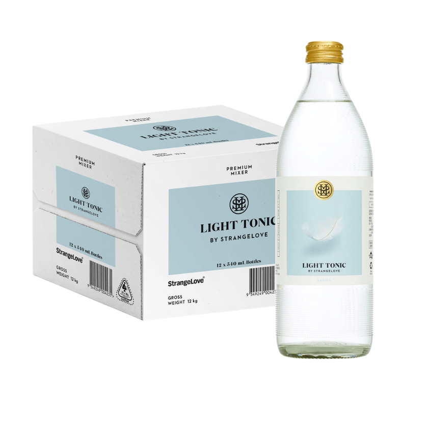540ml - GLASS - Light Tonic / 12-Pack - StrangeLove