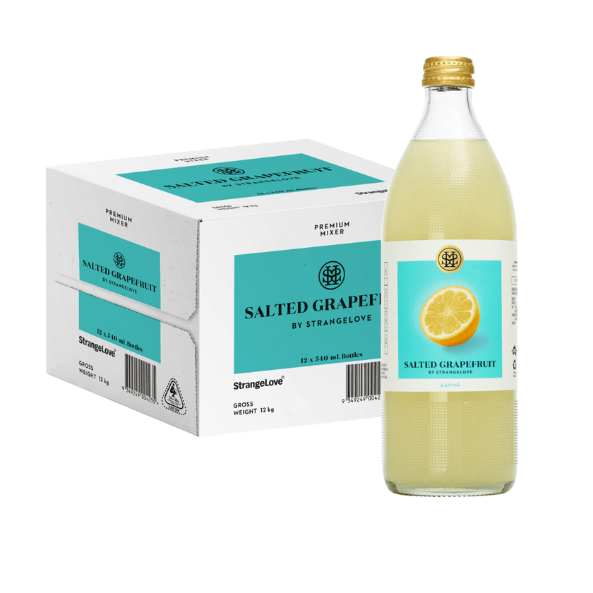 540ml - GLASS - Salted Grapefruit / 12-Pack - StrangeLove