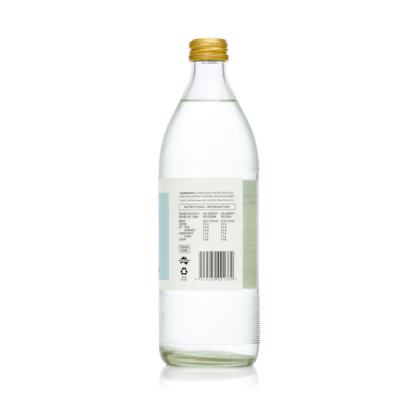 540ml - GLASS - Light Tonic / 12-Pack