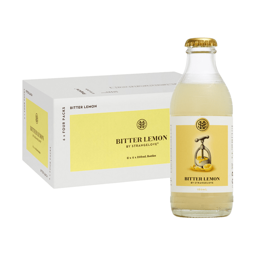Bitter Lemon Tonic 180ml x 24 - StrangeLove