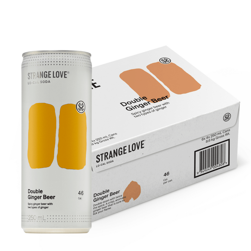 Double Ginger Beer 250ml x 24 - StrangeLove