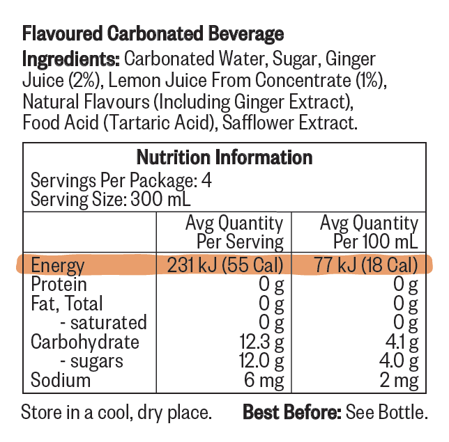 Double Ginger Beer Lo - Cal Soda 300ml x 24 - StrangeLove