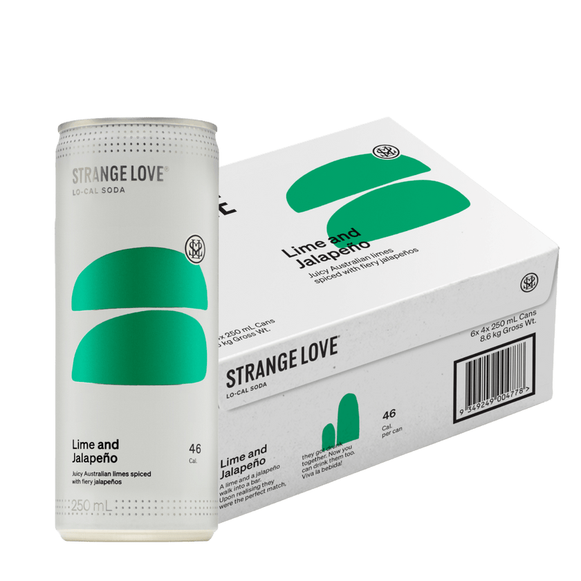 Lime & Jalapeno 250ml x 24 - StrangeLove