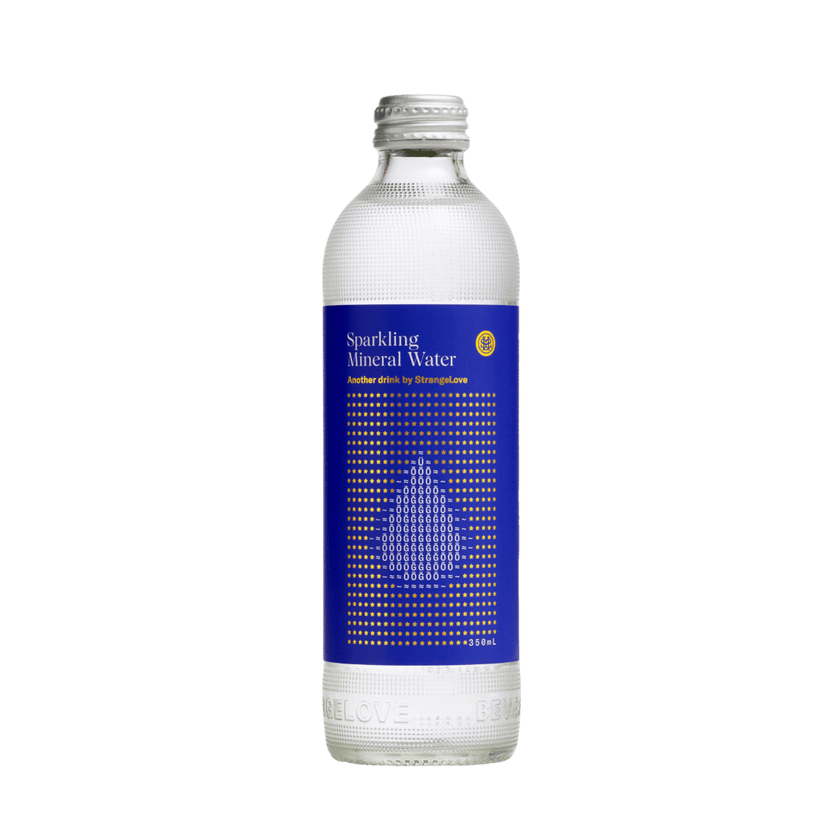 Sparkling Mineral Water 350ml Bottle x 24 - StrangeLove