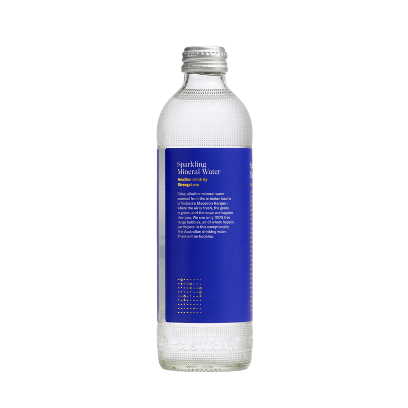 Sparkling Mineral Water 350ml Bottle x 24 - StrangeLove