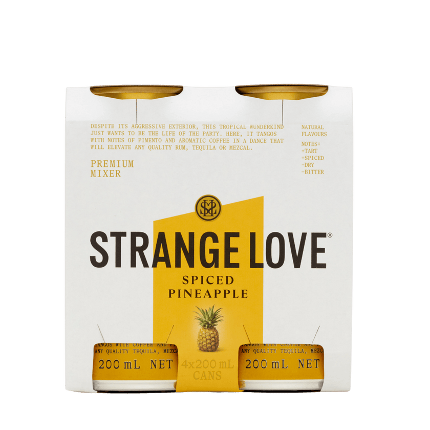 Spiced Pineapple 200ml x 24 - StrangeLove