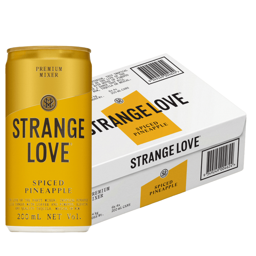 Spiced Pineapple 200ml x 24 - StrangeLove