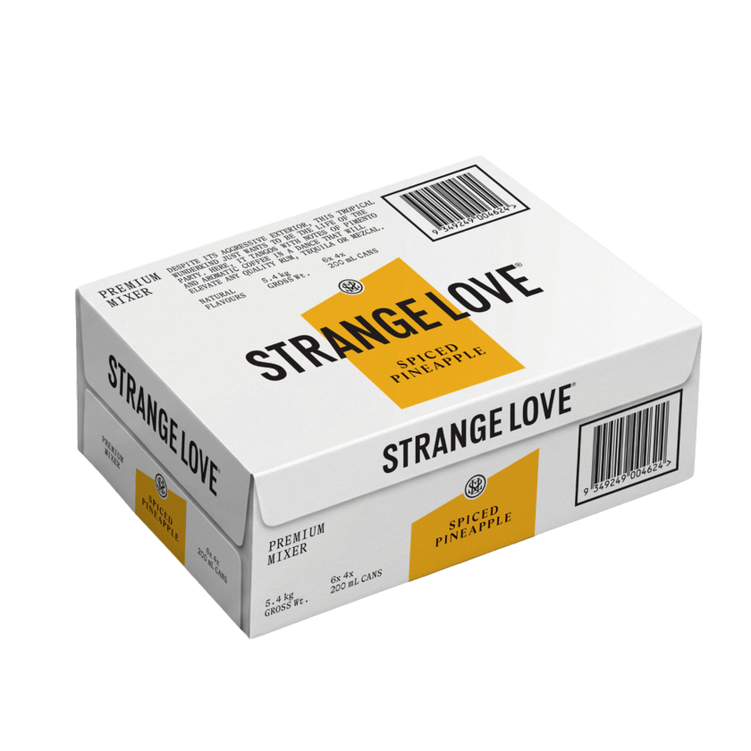 Spiced Pineapple 200ml x 24 - StrangeLove