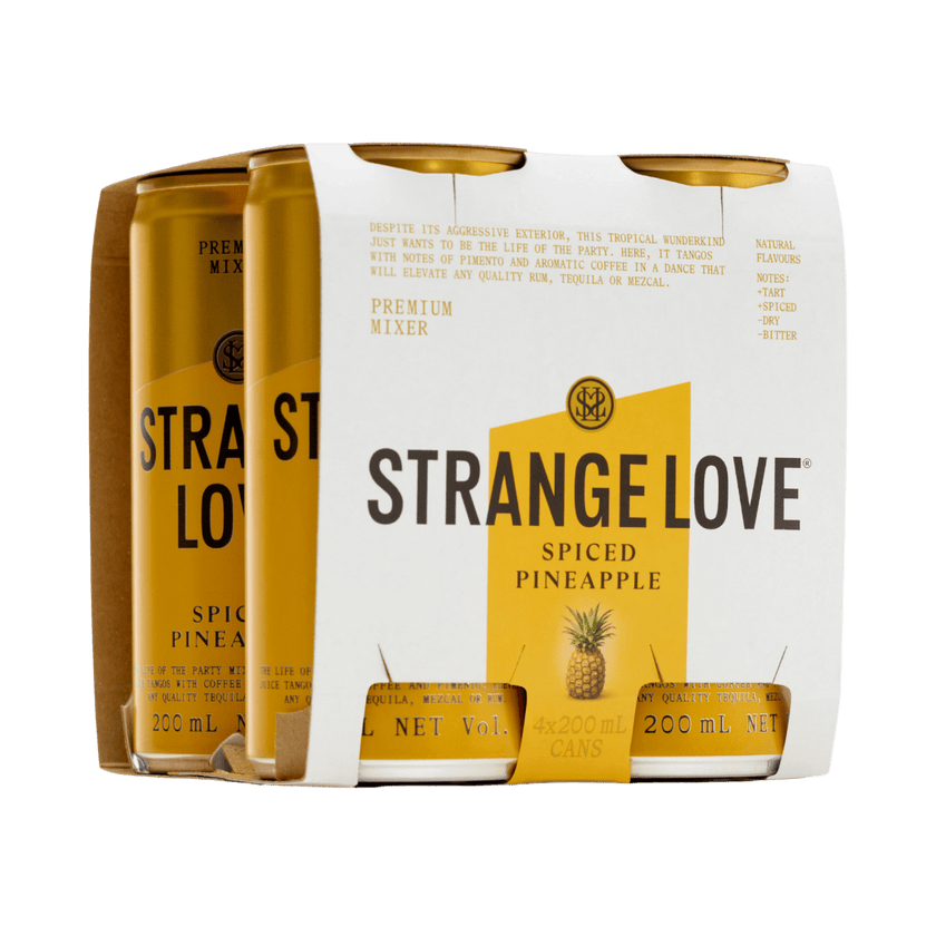 Spiced Pineapple 200ml x 24 - StrangeLove