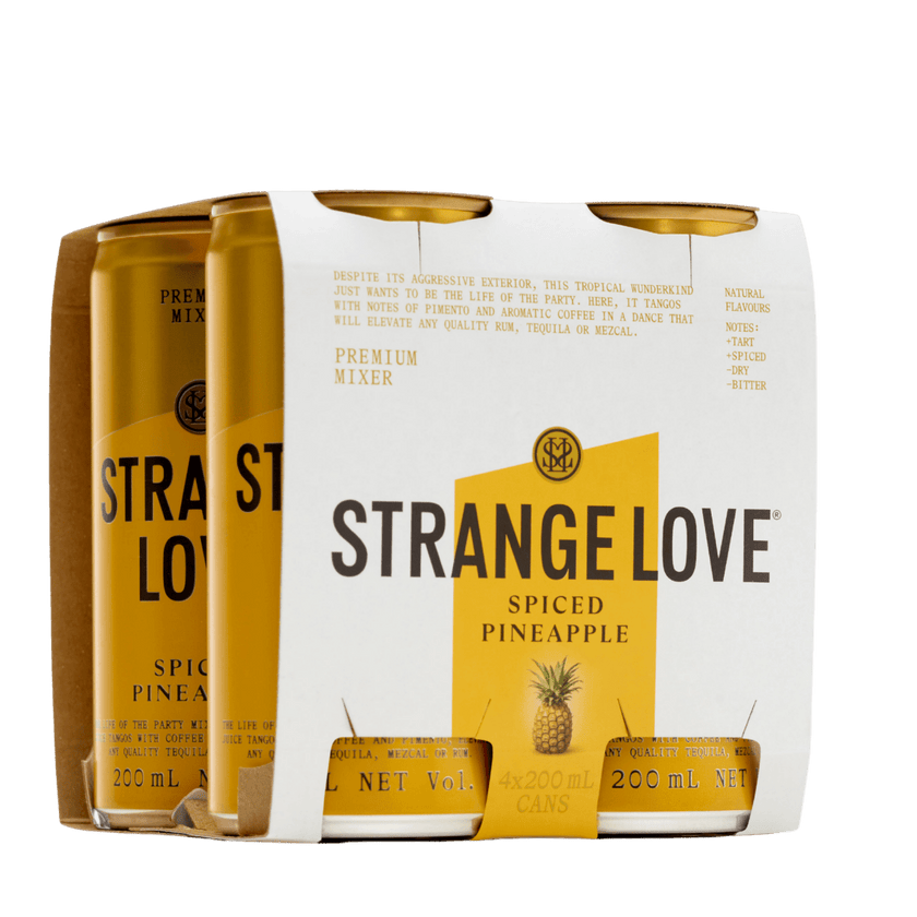 Spiced Pineapple 200ml x 24 - StrangeLove