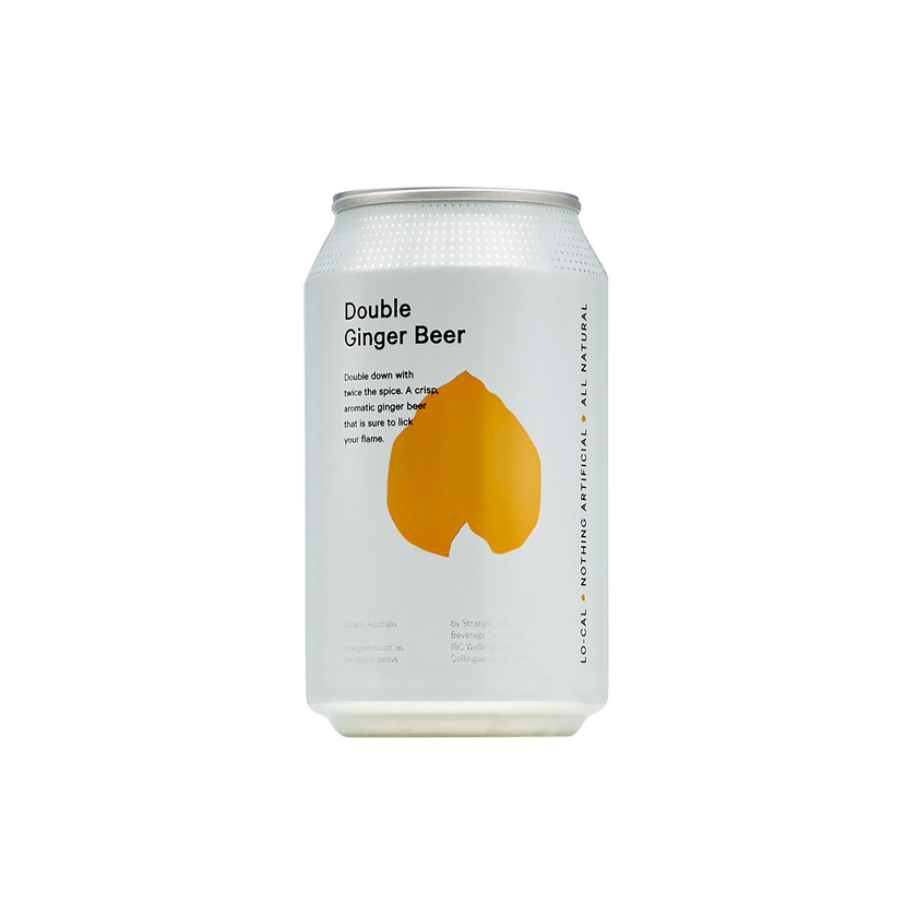 Double Ginger Lo-Cal Soda 330ml Cans x 24