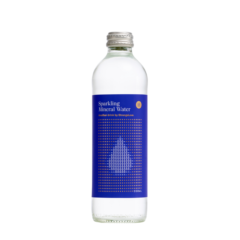 StrangeLove Sparkling Mineral Water 350ml Bottle x 24