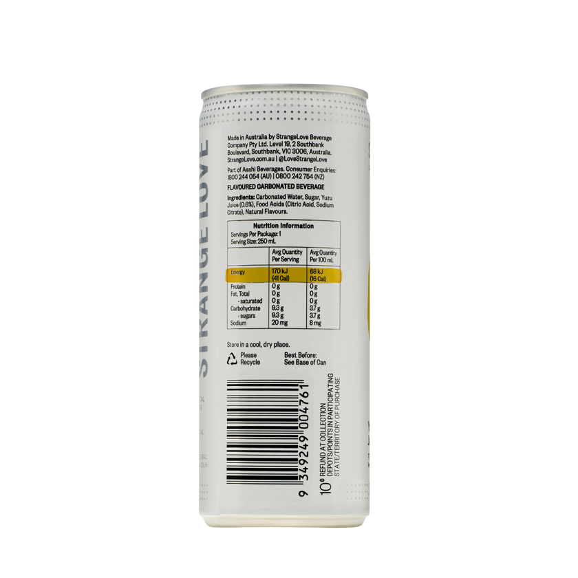 Yuzu From Japan 250ml x 24