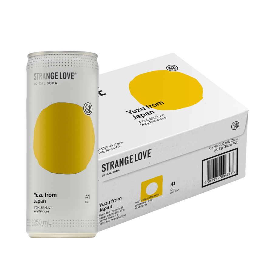 Yuzu From Japan 250ml x 24 - StrangeLove