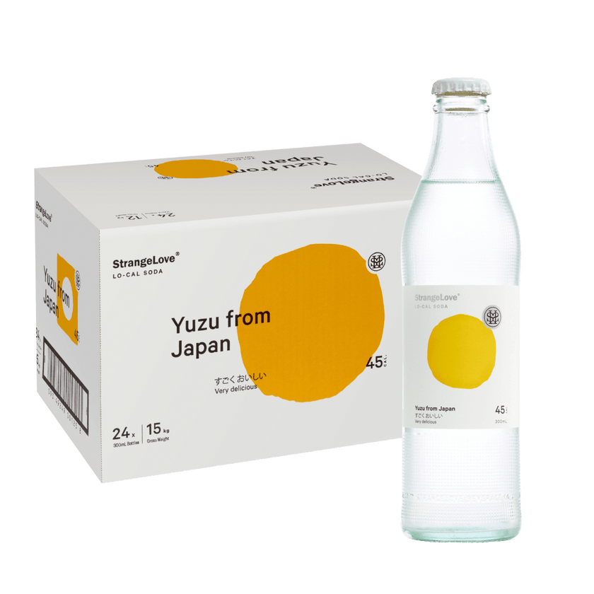 Yuzu Lo - Cal Soda 300ml x 24 - StrangeLove