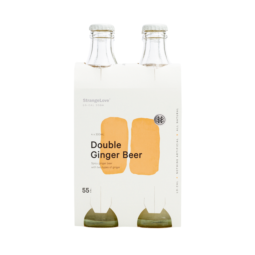 Double Ginger Beer Lo-Cal Soda 300ml x 24