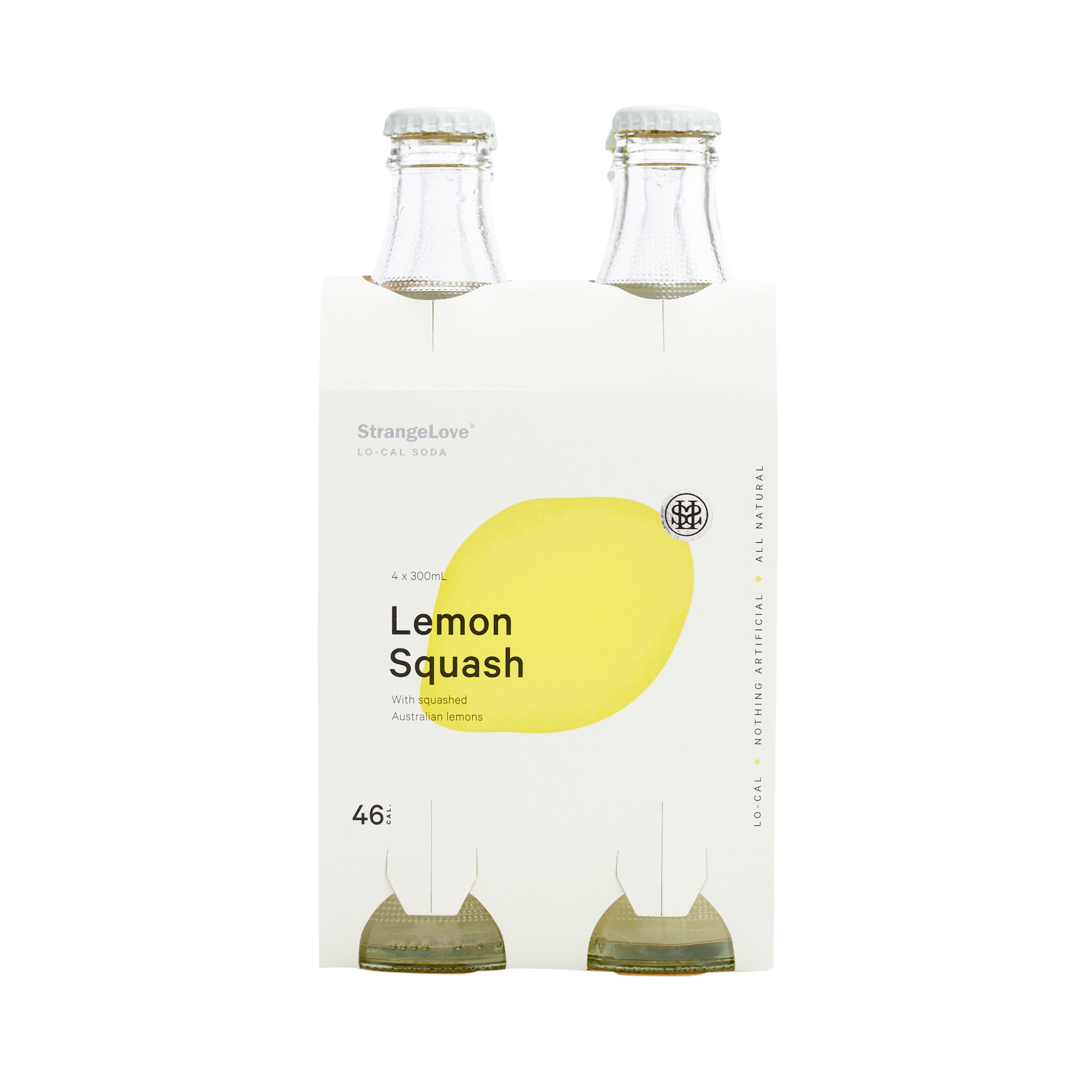 Lemon Squash Lo-Cal Soda 300ml x 24