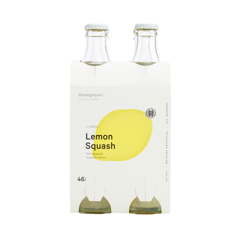 Lemon Squash Lo-Cal Soda 300ml x 24