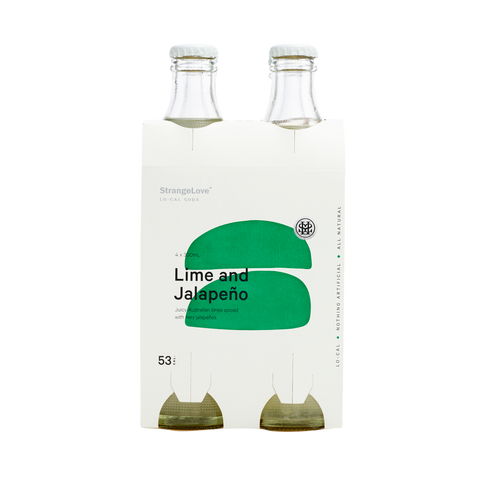 Lime & Jalapeño Lo-Cal Soda 300ml x 24