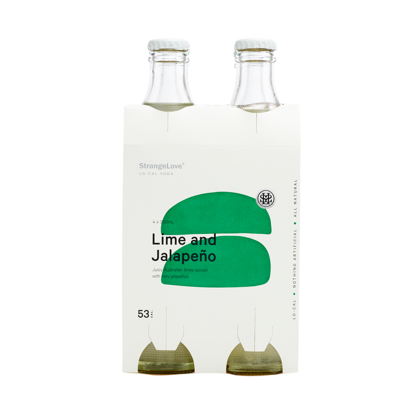 Lime & Jalapeño Lo-Cal Soda 300ml x 24